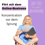 Flirt mit dem Online-Business: Vorwoche 2