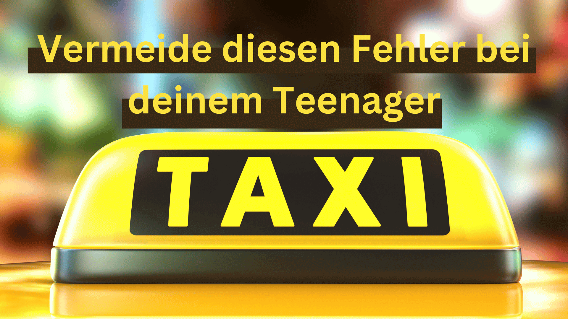 Read more about the article Verantwortungsbewusste Elternschaft: Warum „Taxi fahren“ lernen wichtig ist