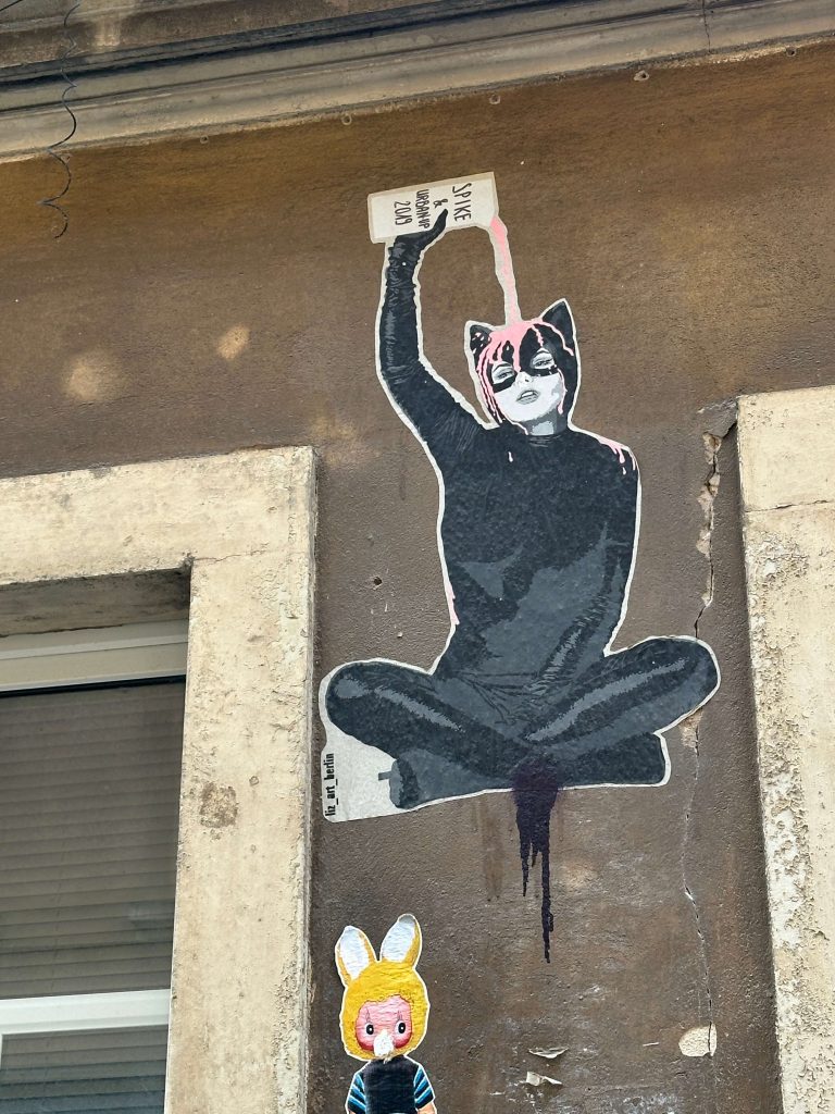 Graffitti an einer Hauswand