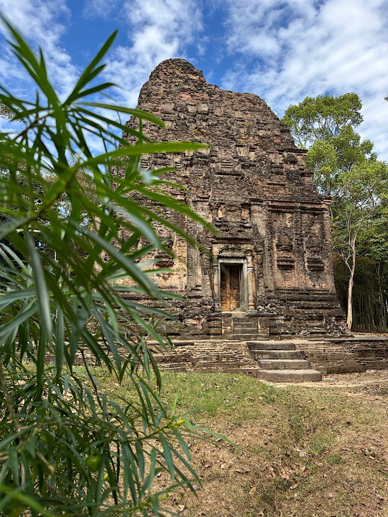 Tempel in Kompong Thoom in Kambodscha