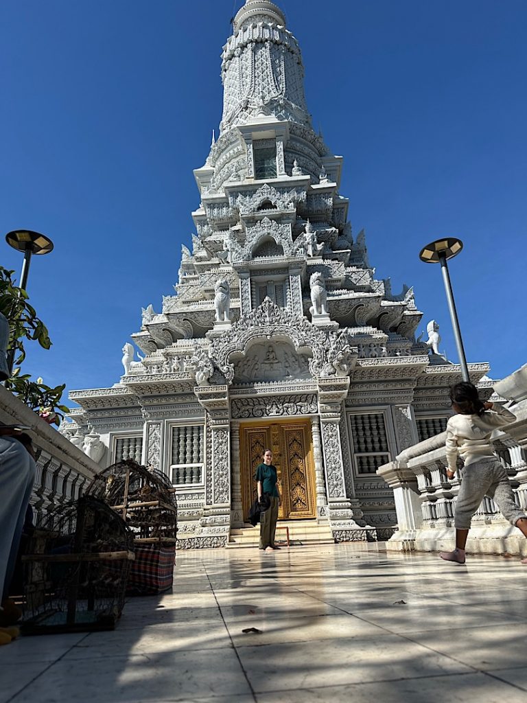 Pagode in Oudong, Kambodscha